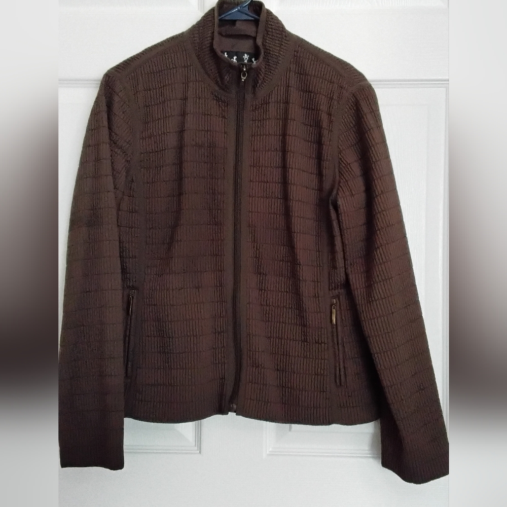Women's  Aeros Light Quilted Brown Jacket